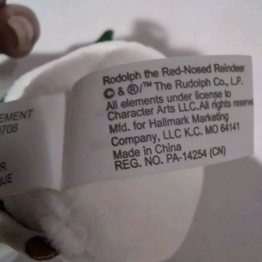 Hallmark Itty Bittys Sam The Snowman Rudolph The Red Nosed Reindeer Mini Plush